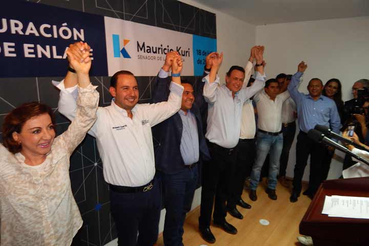 Inaugura senador Mauricio Kuri Casa de Enlace en Querétaro
