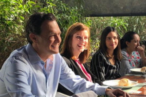 Mauricio Kuri expone a empresarias de Querétaro los retos que afronta el país
