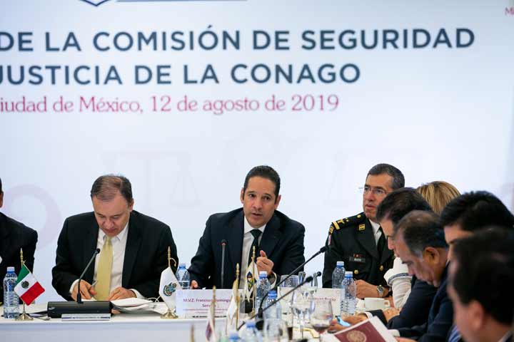 Conago se reúne con la FGR y encargados de la seguridad nacional; acuerdan agenda de trabajo