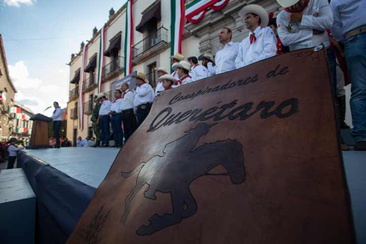 Inicio la Cabalgata Histórica de la Conspiración “Ignacio Pérez”; Francisco Domínguez entregó el mensaje