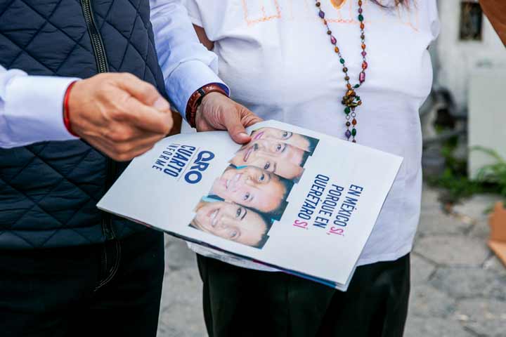 Francisco Domínguez comparte con ciudadanía de Corregidora resultados de su 4º año de gobierno