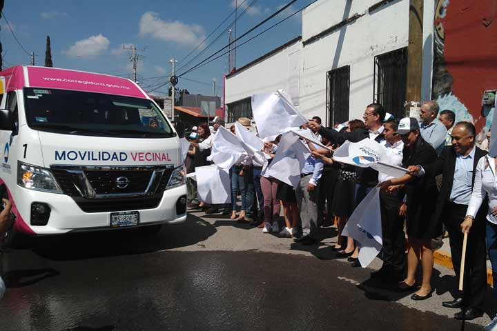 Arranca programa de Movilidad Vecinal en Corregidora, 2 rutas gratuitas para mujeres y niños