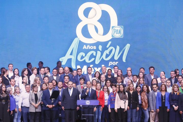 PAN celebra 80 años de Acción en México