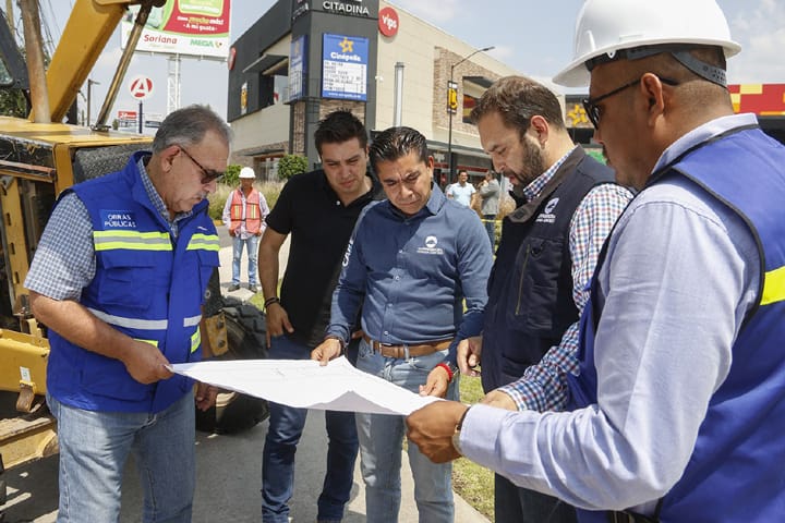 Inició colocación de Puente Peatonal en Citadina, RSP señaló que finalizará en 12 semanas aproximadamente