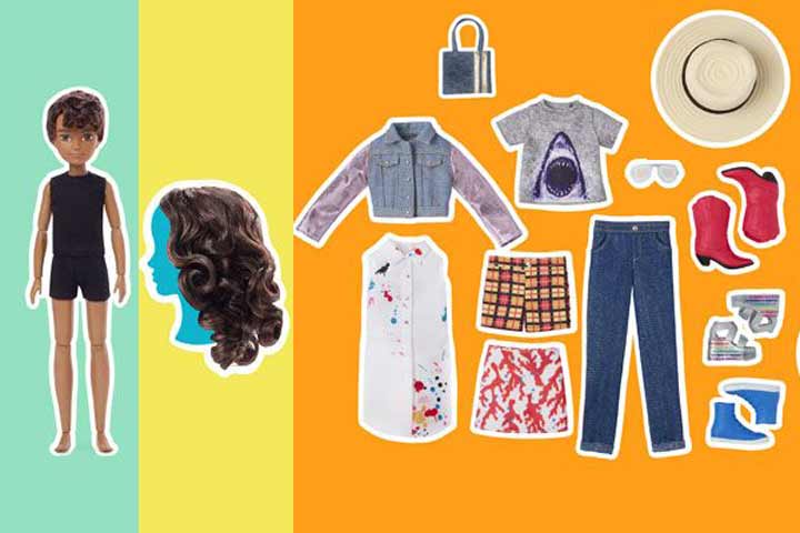 Lanza Mattel Creatable World, muñecas de género neutro que se pueden vestir de mujer u hombre