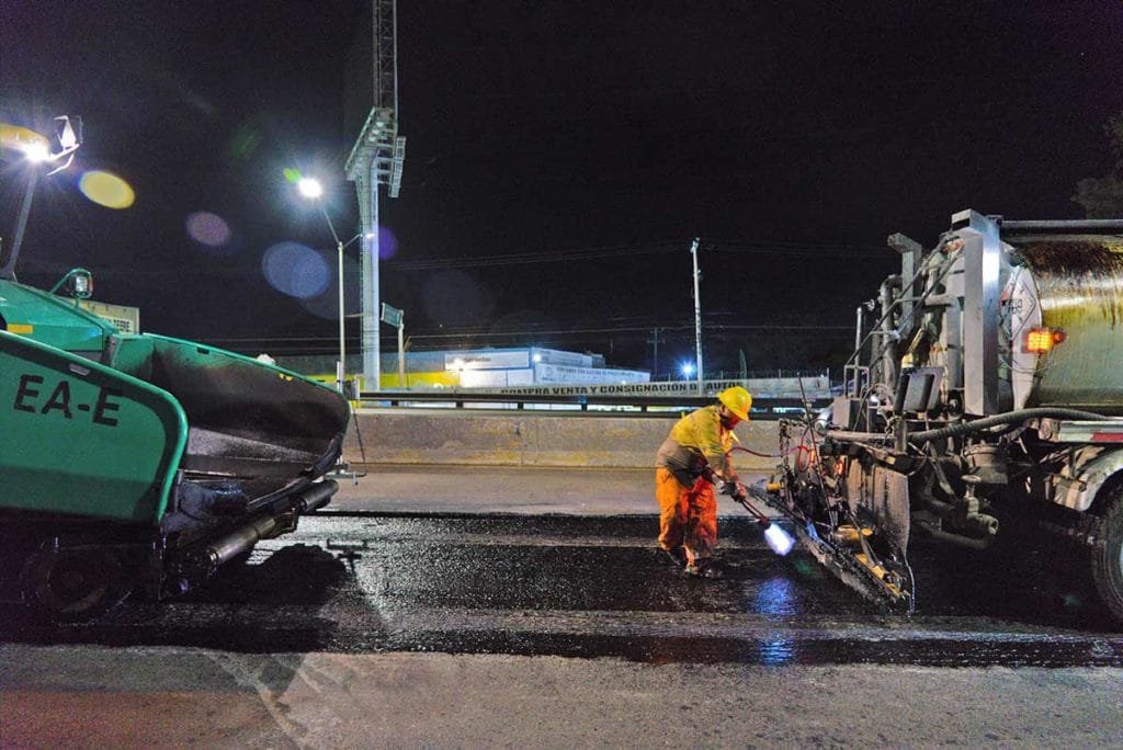 Inicia rehabilitación de Paseo Constituyentes, se realizarán trabajos nocturnos