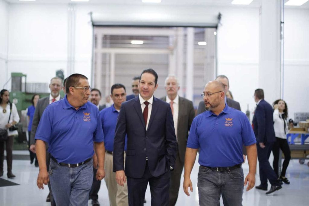 Instalación de Royal Power Solutions Estados Unidos representa 300 nuevos empleos para Querétaro