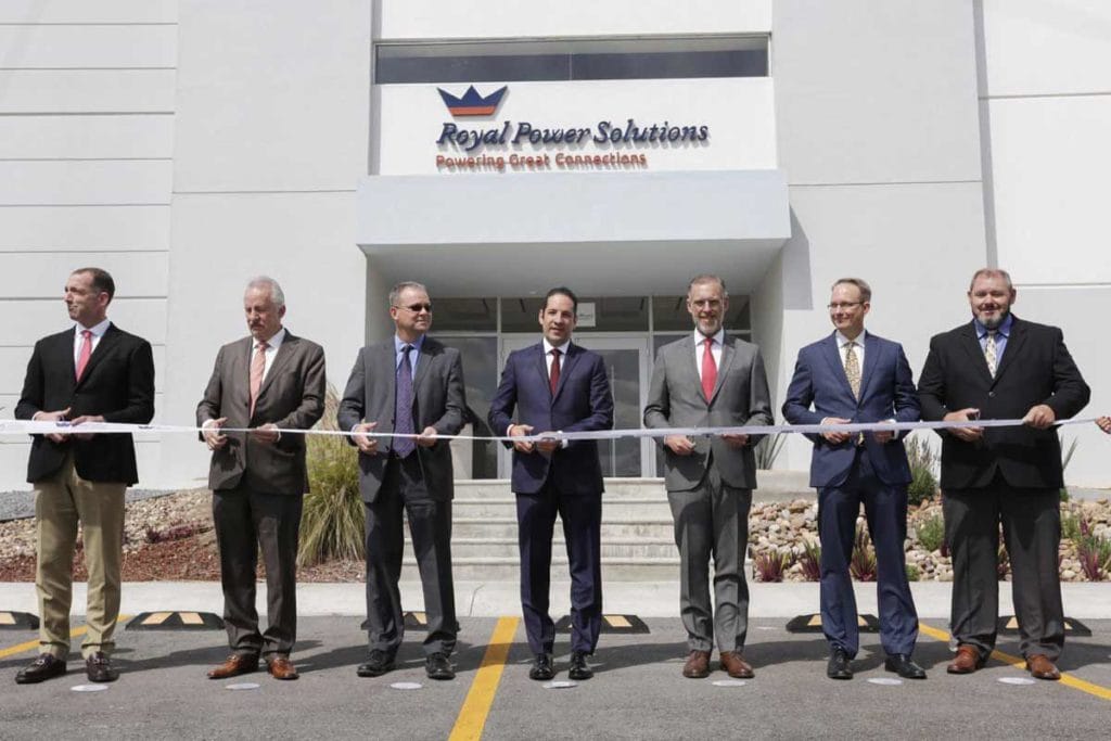 Instalación de Royal Power Solutions Estados Unidos representa 300 nuevos empleos para Querétaro