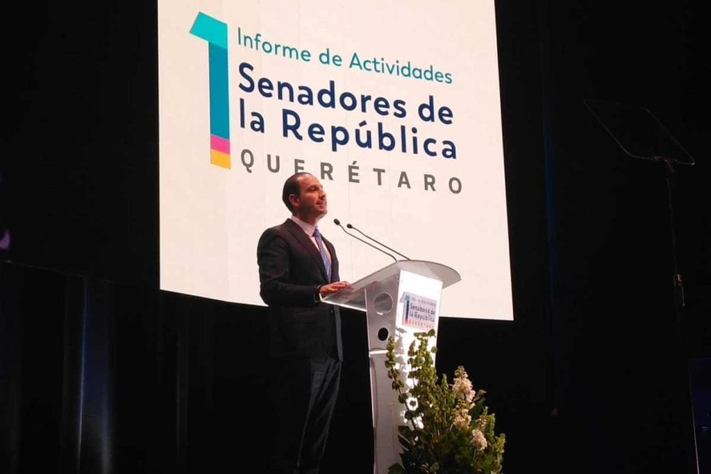Senadores Mauricio Kuri y Lupita Murguía presentan su 1er Informe de Actividades Legislativas