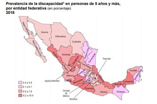 48% de las personas con discapacidad en México considera que sus derechos no se respetan