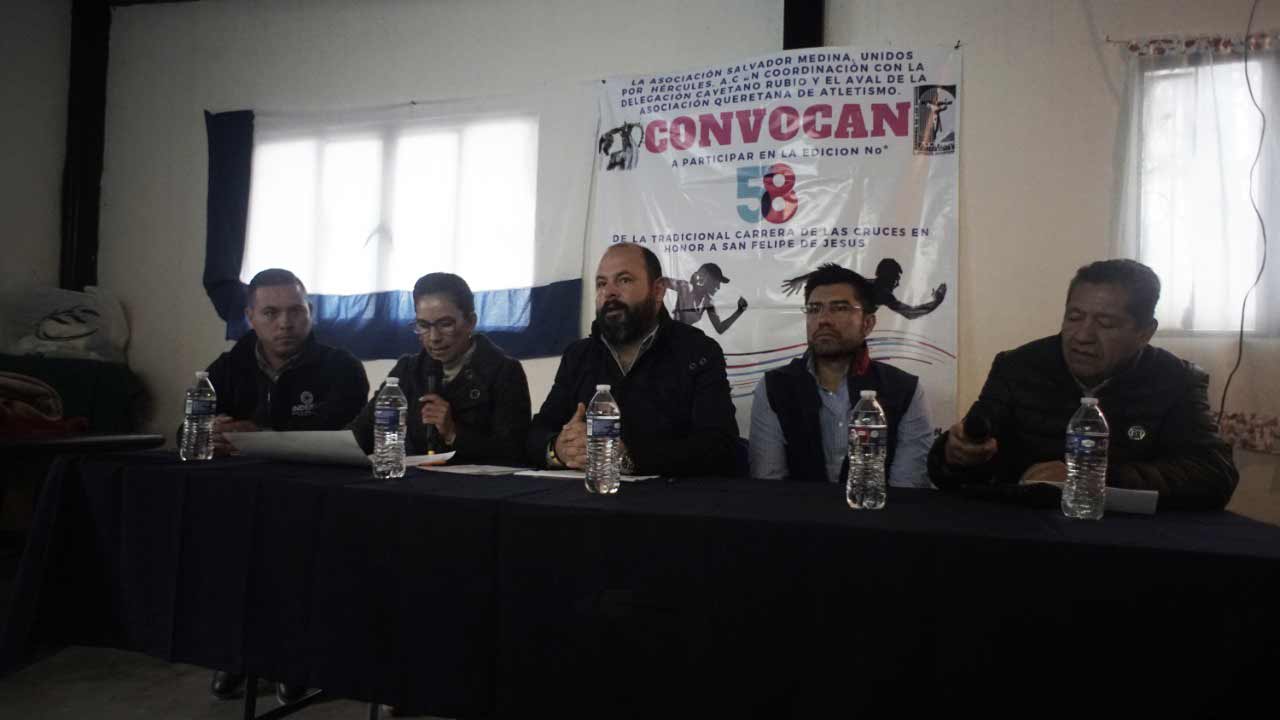 Presentan Carrera de las Cruces edición 58