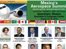 Querétaro será sede del Mexico´s Aerospace Summit 2019