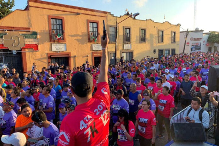 Cerca de mil personas participaron en la 4ª edición de la Carrera Corregidora