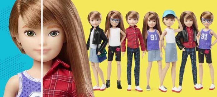 Lanza Mattel Creatable World, muñecas de género neutro que se pueden vestir de mujer u hombre