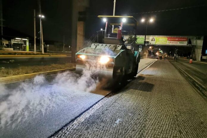 Cierre nocturno de carriles centrales de Paseo Constituyentes, de puente de los Olvera a puente de Candiles