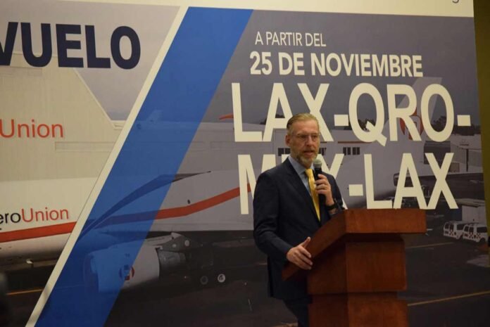 Presentan nueva ruta de carga Los Ángeles–Querétaro