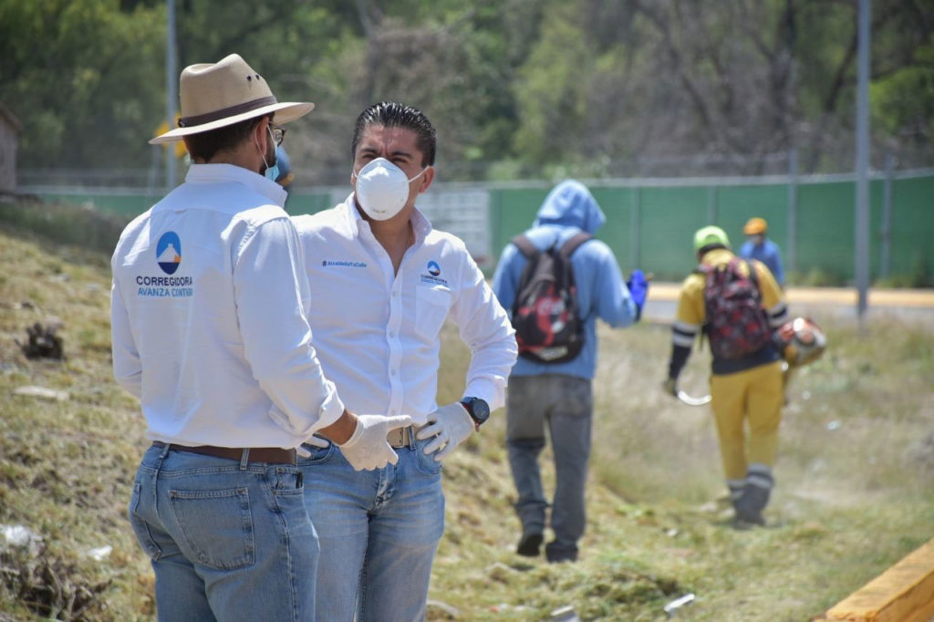 Realizan trabajos preventivos ante temporada de lluvias en Corregidora, Roberto Sosa supervisa acciones