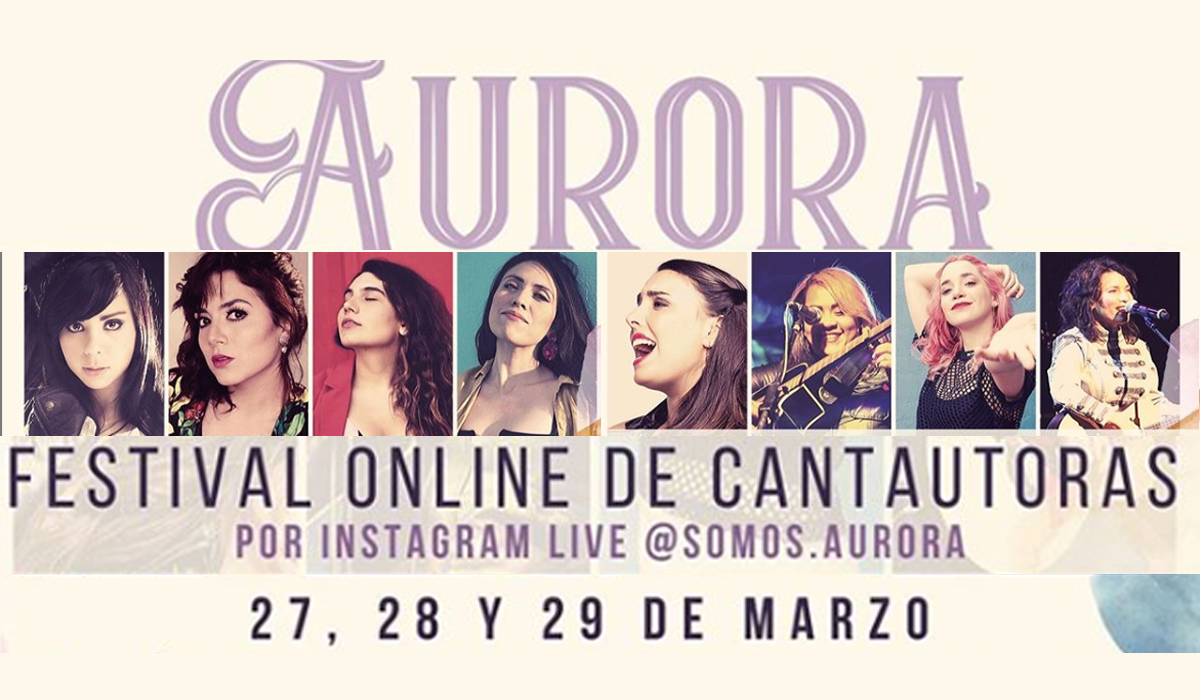 Realizarán Primer Festival Online de Cantautoras 27, 28 y 29 de marzo