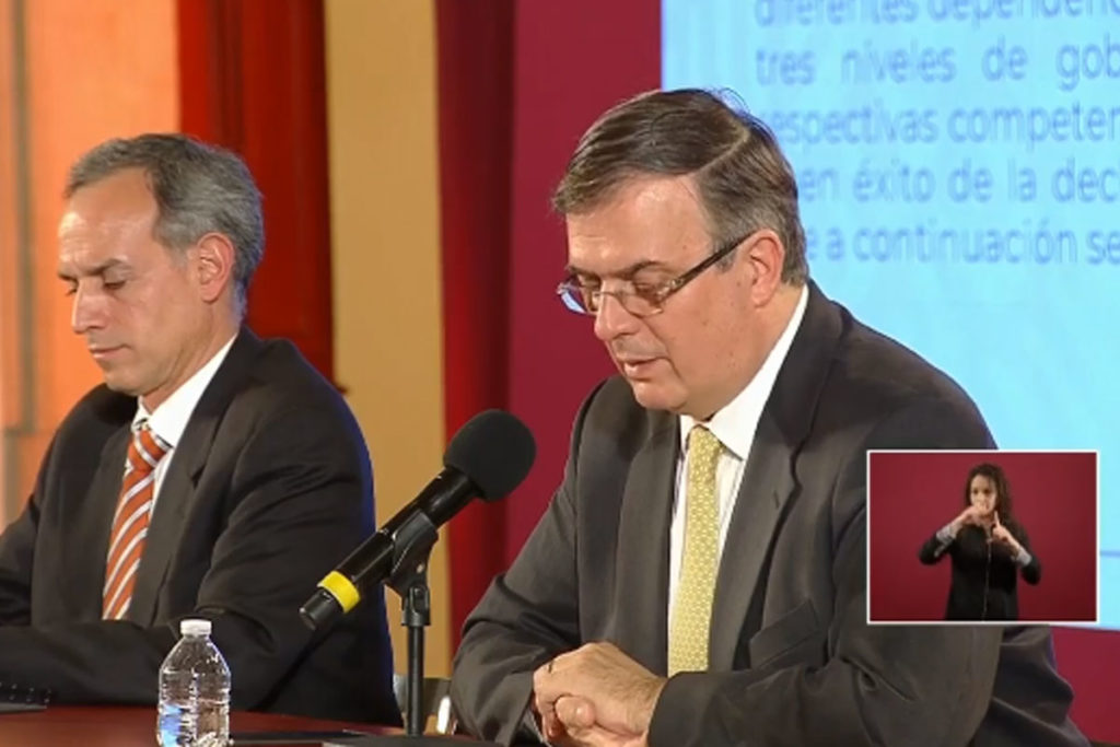 Declaran Emergencia Sanitaria en México por contingencia de COVID-19