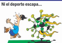 Ni el deporte se escapa (Cartón del Monero Carbajal)
Ni el deporte se escapa (Cartón del Monero Carbajal)