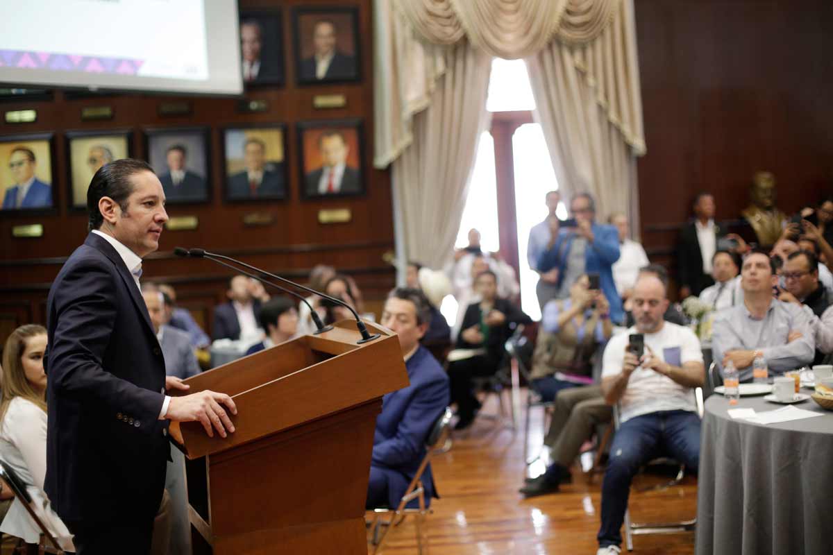 Francisco Domínguez llama a la tranquilidad y a la participación activa de la ciudadanía de Querétaro