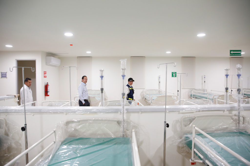 Avanza Qurétaro en reconversión hospitalaria para atender pacientes con COVID-19