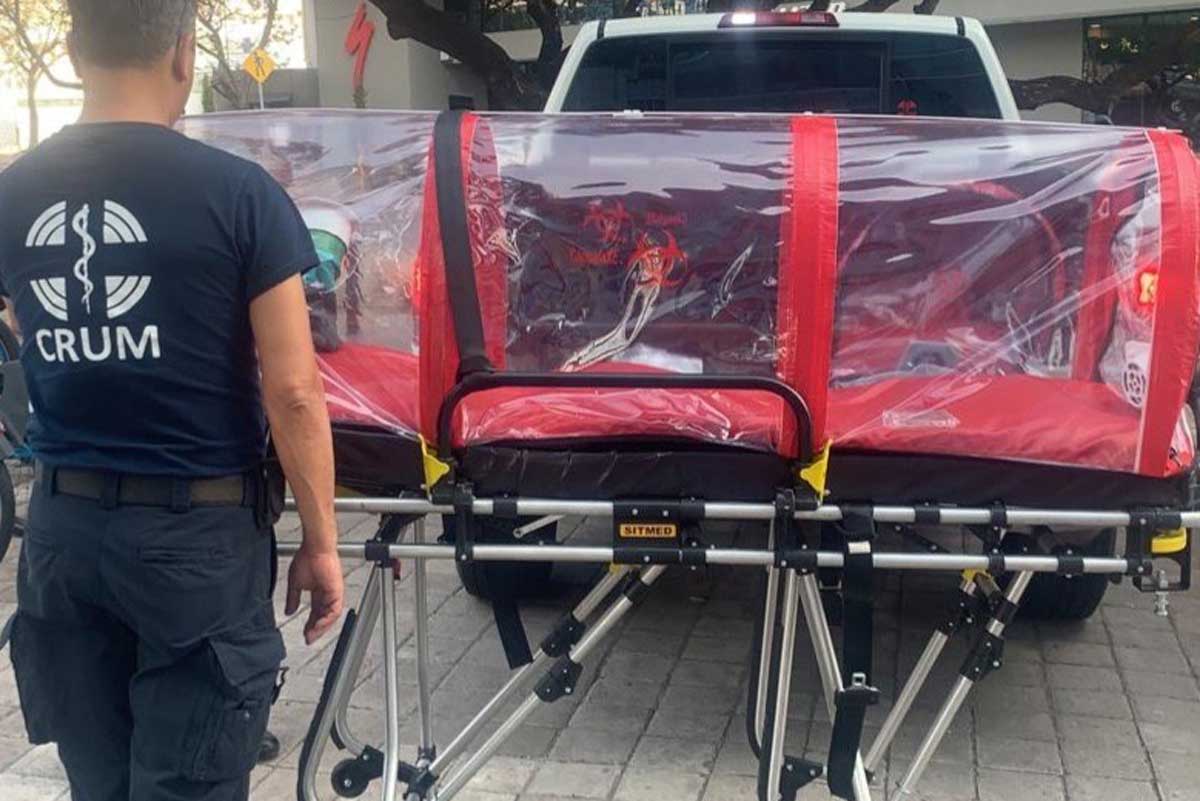 Querétaro cuenta con 12 nuevas cápsulas de aislamiento para trasladar a pacientes con COVID-19; son ya 32 casos de contagio