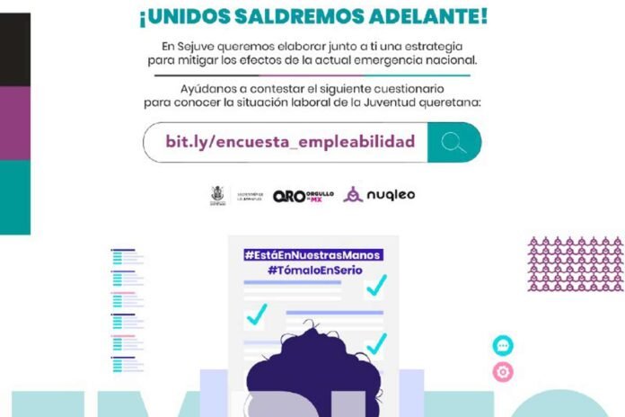 Buscan conocer situación laboral actual de las y los jóvenes de Querétaro, lanzan encuesta