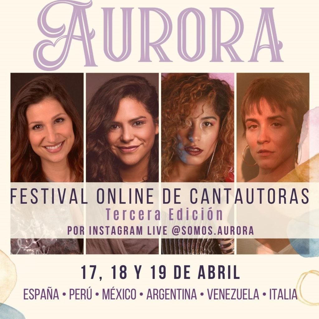 Vuelve el Festival Online de Cantautoras en su 3° Edición