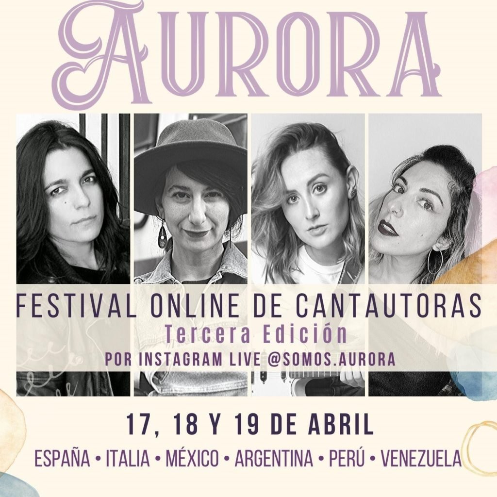 Vuelve el Festival Online de Cantautoras en su 3° Edición