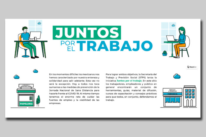 Aprovecha este encierro y capacítate o trabaja con las herramientas y cursos de "Juntos por el trabajo" de la STPS