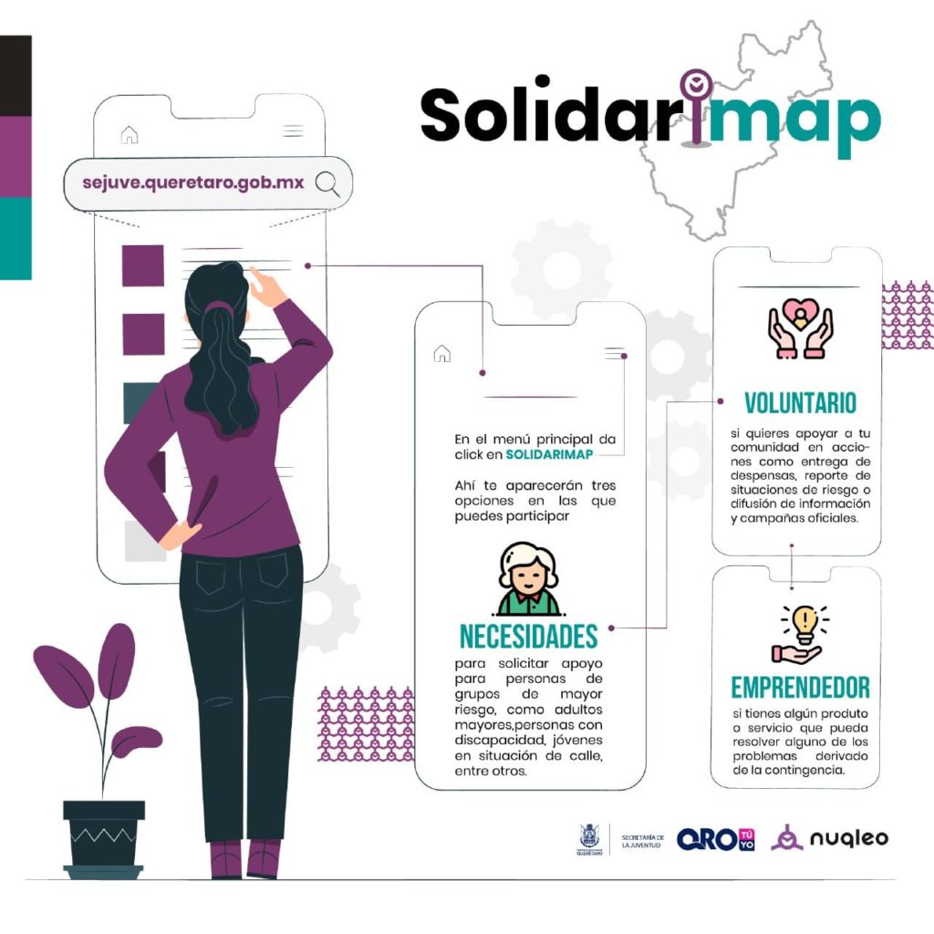 Presentan Solidarimap herramienta tecnológica para conectar necesidades surgidas por COVID-19