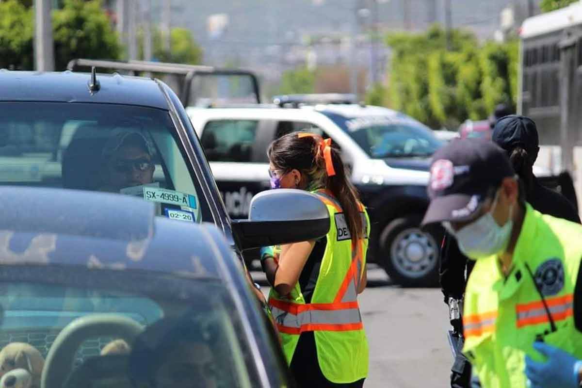 Mantienen PC y Seguridad Pública operativos y filtros sanitarios en Corregidora