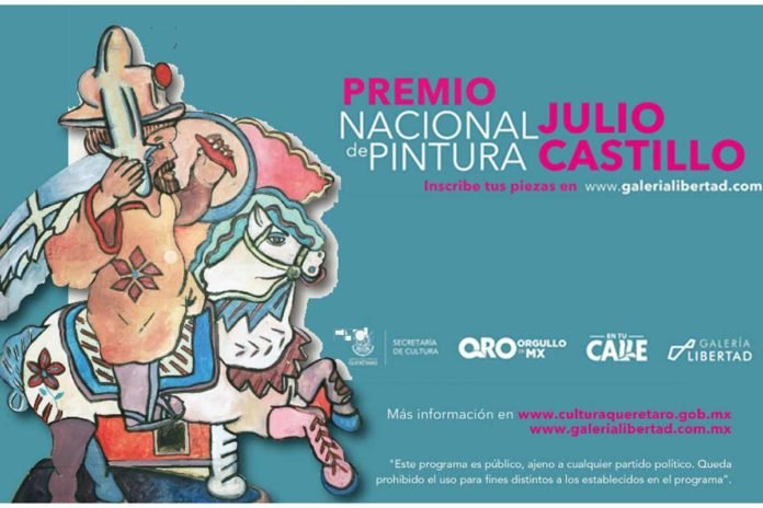 Lanza Secretaría de Cultura Convocatoria Premio Nacional de Pintura Julio Castillo 2020