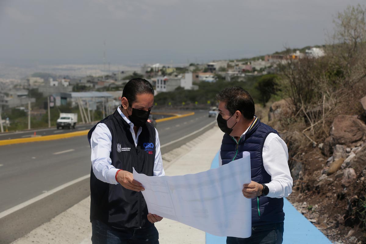 Supervisa Gobernador modernización de la Carretera Querétaro – Chichimequillas