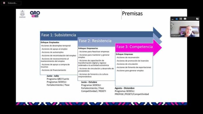 Querétaro Fuerte para la Reactivación Económica ayudará a retomar crecimiento económico y generación de empleos
