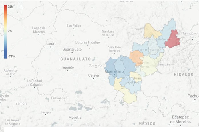 Querétaro, Colón y El Marqués, los que más han reducido su movilidad ante del COVID-19