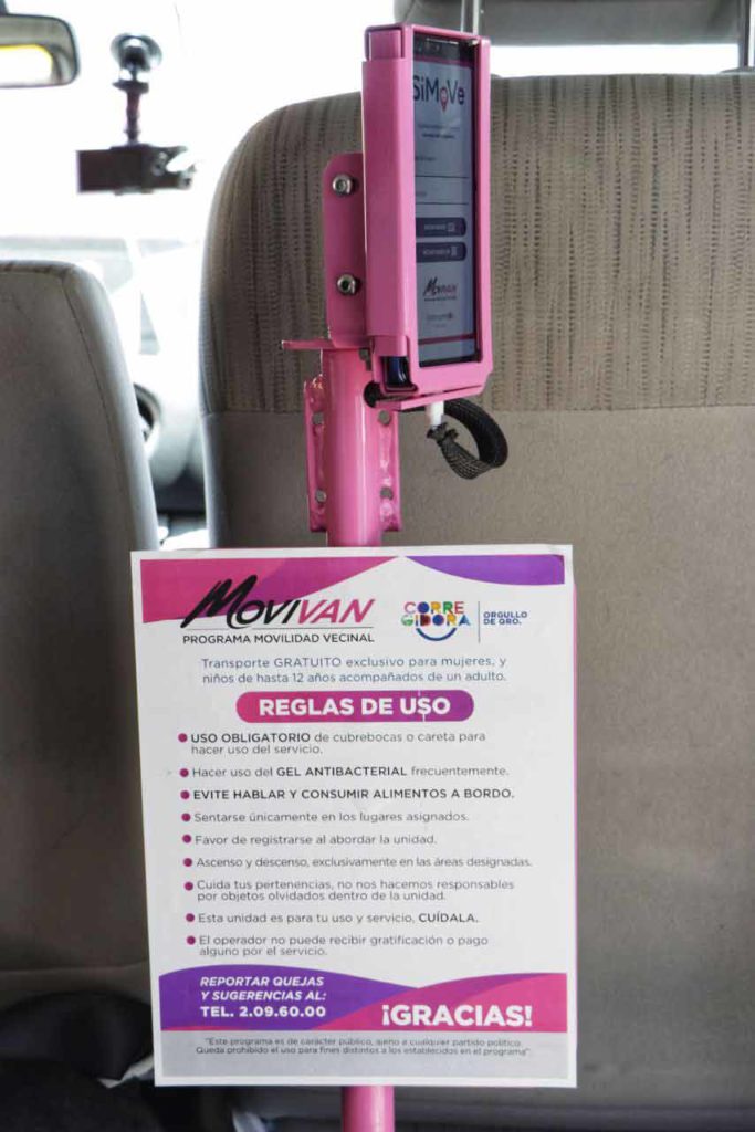 Corregidora reactivará programa de Movilidad Vecinal para mujeres y niños el 15 de julio