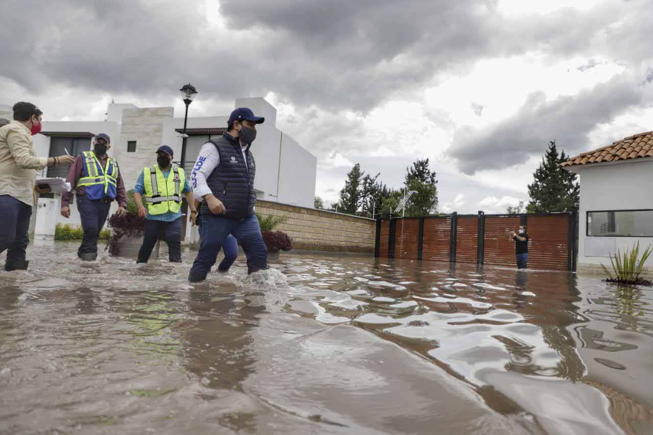 Realiza Municipio de Querétaro un censo para apoyar a los afectados por las lluvias