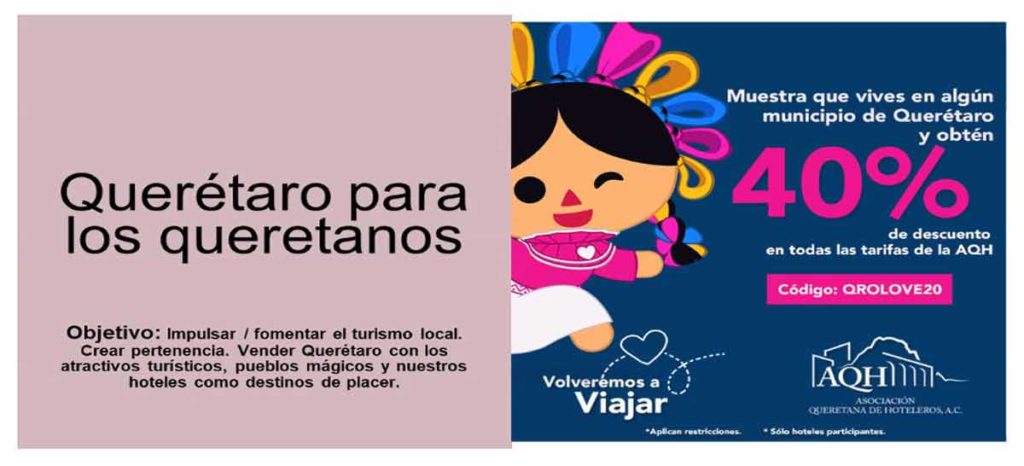 Querétaro implementa estrategias y promociones de hospedaje para fomentar el turismo local y regional