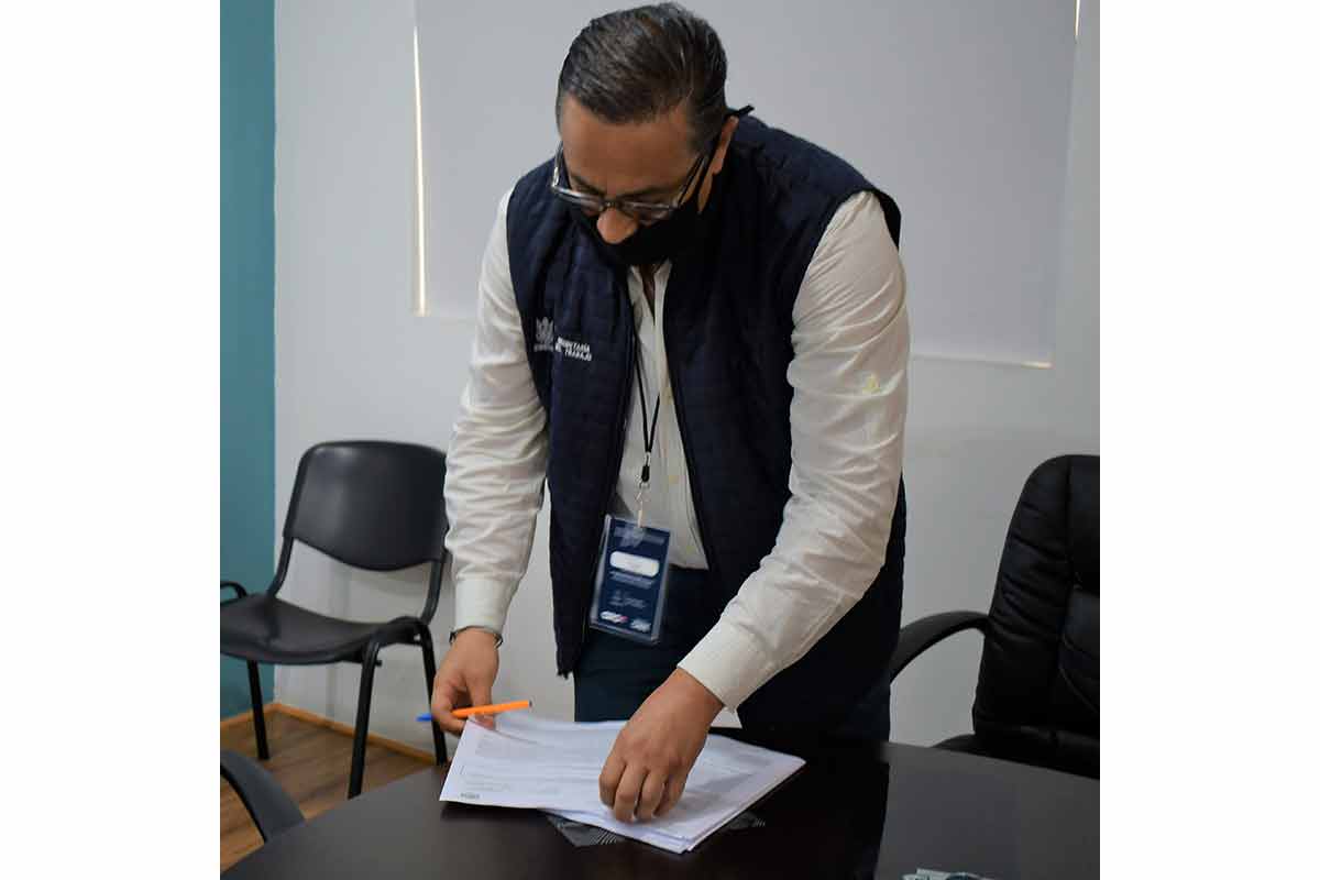 Se aseguran que centros de trabajo cumplan lineamientos de salud ante pandemia