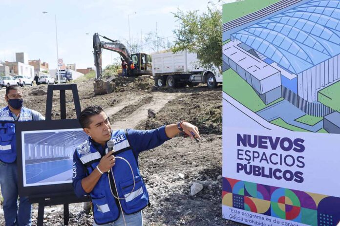 Inicia construcción del Foro Multicultural Candiles en Corregidora