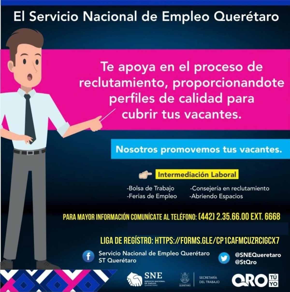 Invitan a empresarios de Querétaro a vincularse para generar más empleo formal