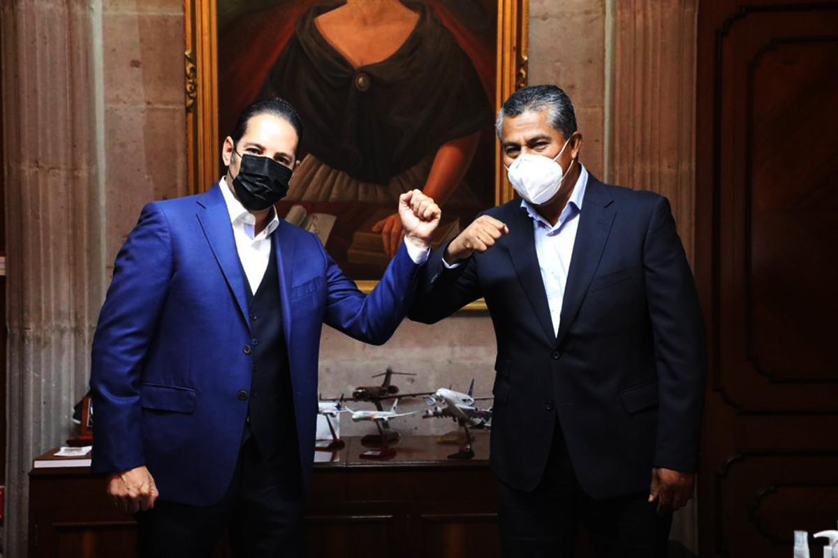 Filiberto Tapia, alcalde de Colón, refrenda nexos con el gobernador Francisco Domínguez