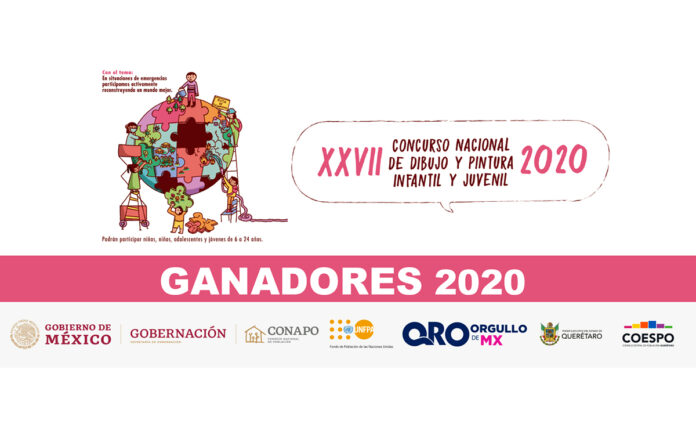 Dan a conocer a ganadores estatales del 27° Concurso de Dibujo y Pintura