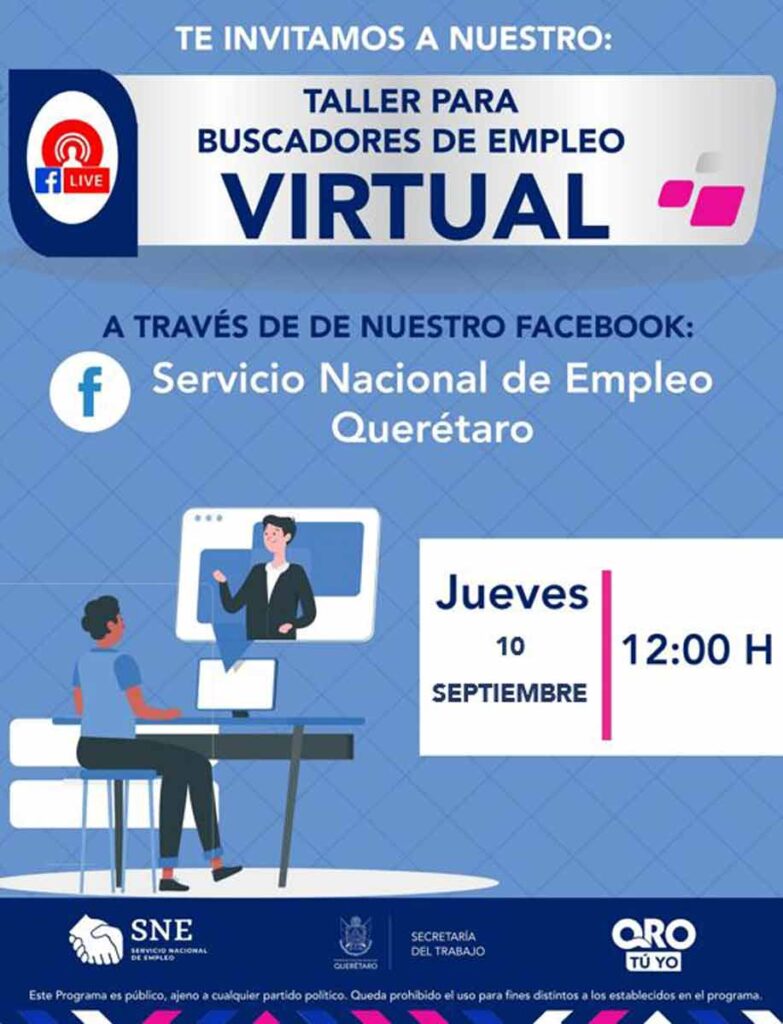 4 eventos de empleo, la siguiente semana, para quienes buscan trabajo y empresarios