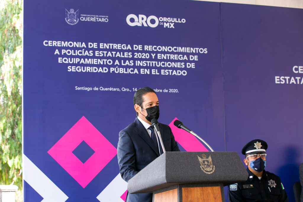 Reconoce el Gobernador la labor y compromiso de la Policía Estatal
