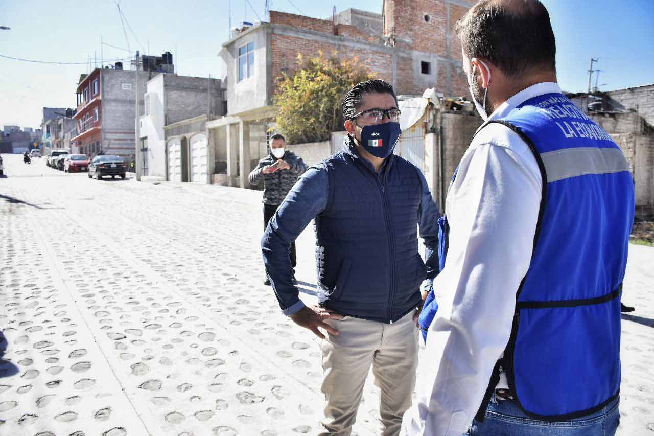 Llevan obras de urbanización a la colonia Ampliación José Ma. Truchuelo