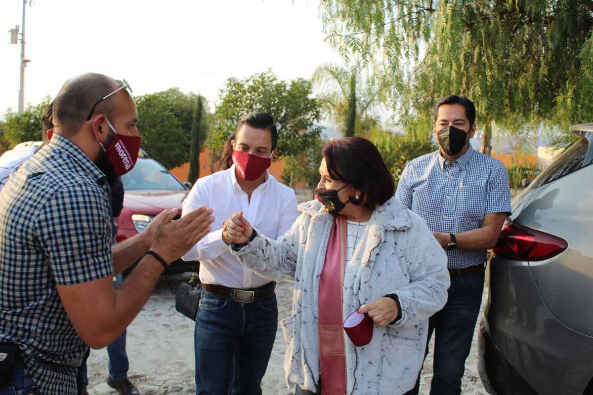 El espíritu de la transformación ha llegado a Cadereyta: Celia Maya al reunirse con militantes