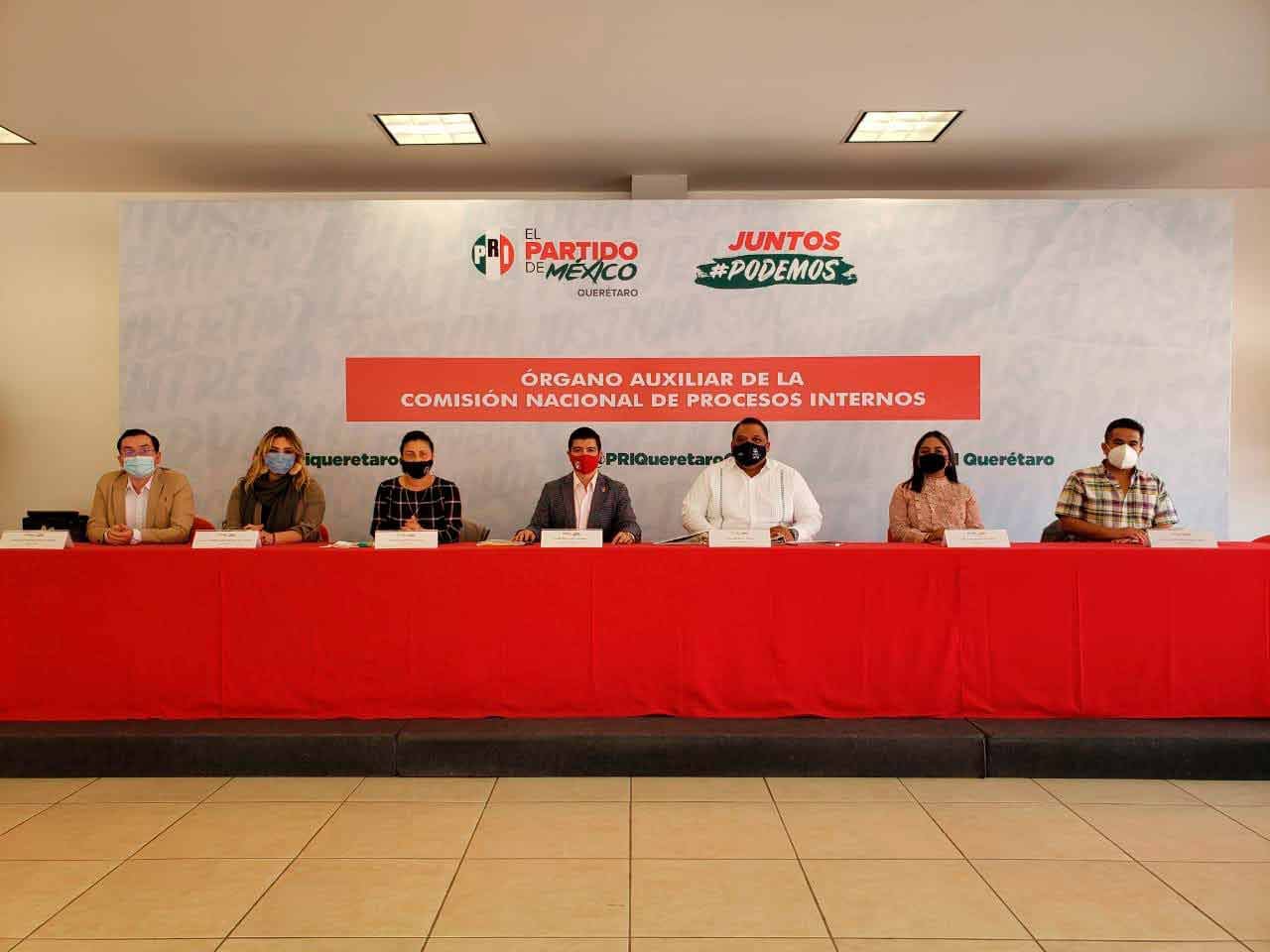 PRI Querétaro se declara al 100% con sus cuadros para elecciones 2021